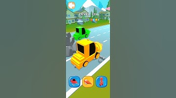 Shape Transform & Shifting All level Android iOS game 🎯🎮 #runner #car #cargame #game #shape #car