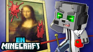 Atacan a la MONA LISA explicado EN MINECRAFT