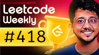 Beautiful Number theory Problem Today! | LIVE Leetcode Weekly 418 | Community Classes