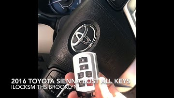 2016 Toyota Sienna Smart Key Program by iLocksmiths Brooklyn