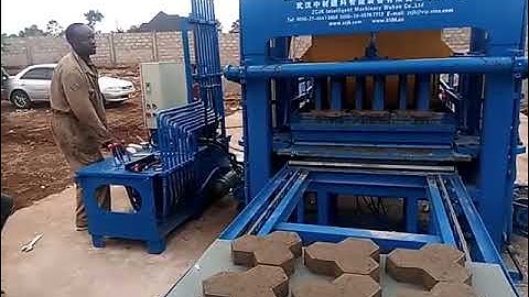 ZCJK QTY4-20A block machine automatic block machine paving brick making machine block machine video