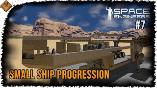 ☣️Space Engineers: Small Ship Progression - Floor plan is almost done!