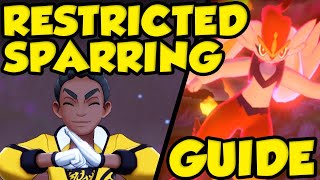 RESTRICTED SPARRING GUIDE For Pokemon Sword and Shield! Pokemon Isle of Armor Gameplay Guide!