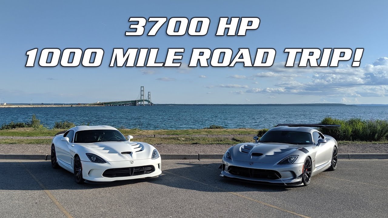 3700 HP! Nth Moto Twin Turbo Viper Roadtrip!
