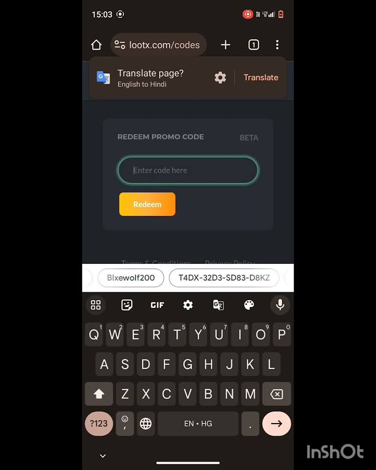 New code on lootx 5 points youtube