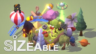 【Sizeable】縮縮放放的精美箱庭尋物之旅！這樣眼睛到底有沒有放鬆到啊？【獸人Vtuber／渡雲】