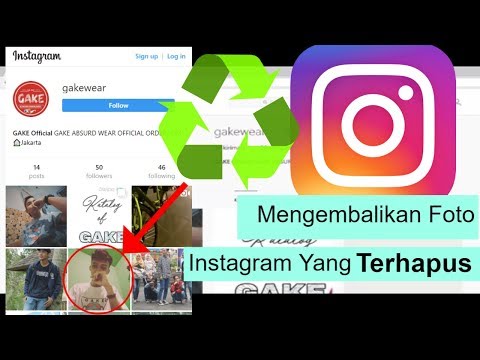 Mengembalikan Foto Yang Terhapus di Instagram 1000% WORK -  XTX Tutorial