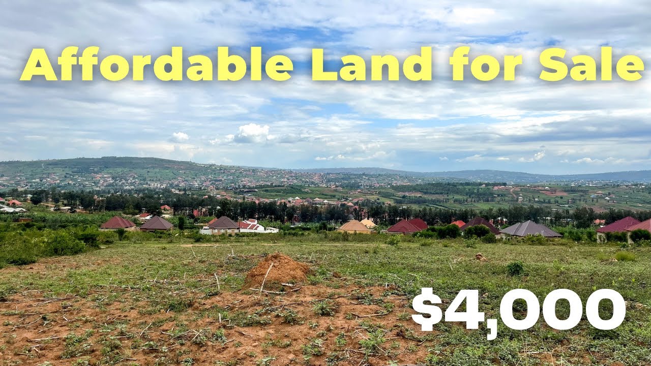 Affordable land for Sale in Rwanda  4000