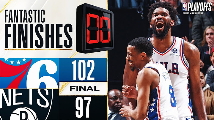 Final 3:35 WILD ENDING #3 76ers vs #6 Nets! | April 20, 2023