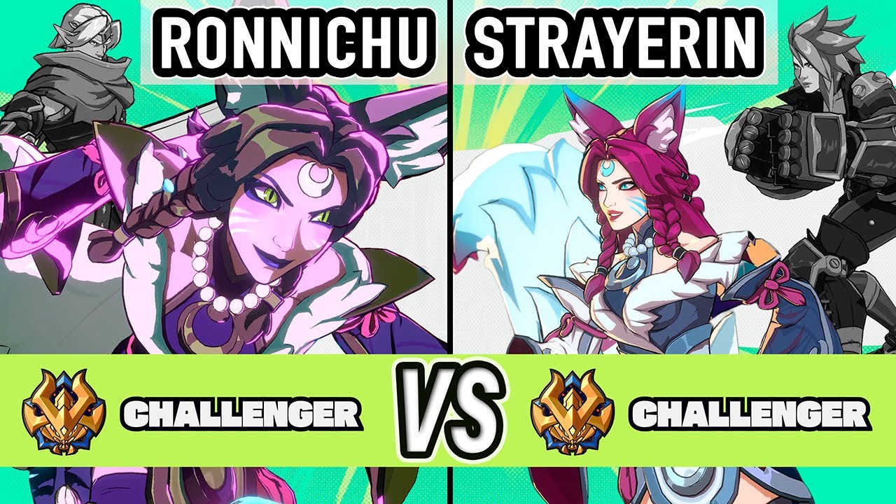 2XKO ▰ Ronnichu (Ahri / Yasuo) vs StrayErin (Vi / Ahri) ▰ High Level Gameplay