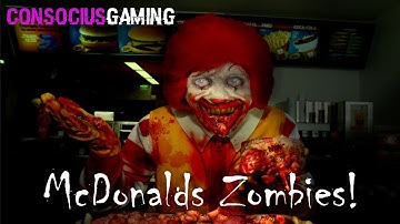 Custom Nazi Zombies - McDonalds!! Part  1!