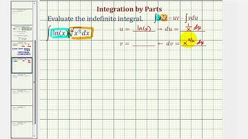 Ex: Integration by Parts Involving a Radical and Natural Log