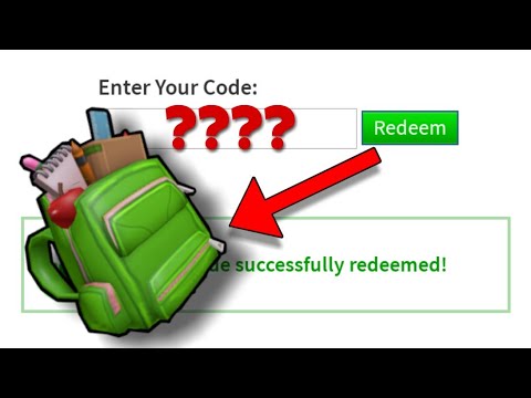 Nhập Code Nhận Ngay Balo Fully Loaded Backpack Miễn Phi Roblox Youtube - meiphuong code roblox