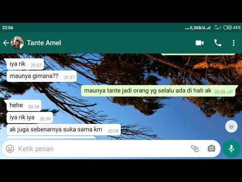 Nge prank chat WA Tante2 ngajak wikwik 💦💦 gmn reaksi nya???