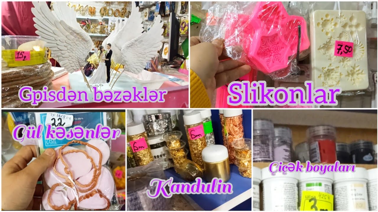 TORT LƏVAZİMATLARI mağazasını birlikdə gəzək