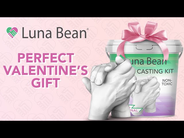 Luna Bean Hand Casting Kit Couples - Hand Mold Kit Anniversary DIY Gift  Couples Gifts for Him & Gifts for Her Wedding Engagement Gifts for Couples  Girlfriend Boyfriend Wedding Gifts Husband Wife