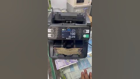 Godrej Valumatic Dual CIS Sensor Currency Counting Machine