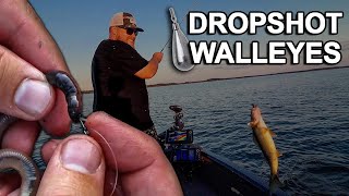 Dropshot walleyes when they won't eat ANYTHING else