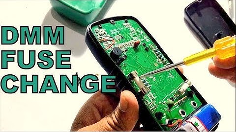 How to repair Digital Multi Meter (DMM)