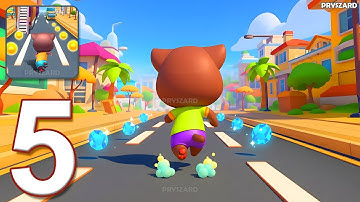 Cat Runner: Decorate Home - Gameplay Walkthrough Part 5 - Subway Cat Runner Game (iOS, Android)