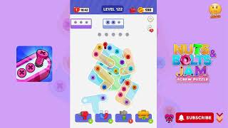 Unscrew It: Nuts & Bolts Jam - Level 122 - Gameplay walkthrough