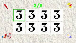 Say the word on beat challenge 1-3level I Numbers screenshot 1