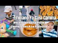 EMILIANO YA CASI CAMINA😍/PASEO POR EL PARQUE/RECETA DE SALSA PARA CAMARONES