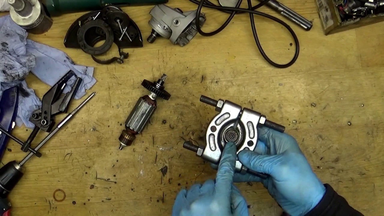 How to remove ball bearing from armature YouTube