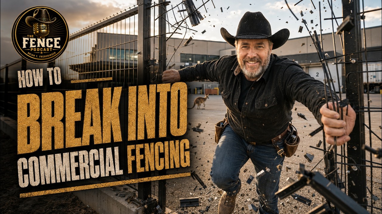 How to Break Into Commercial Fencing with Sasha, Chance, & Tyler