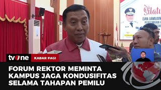 Forum Rektor Indonesia Deklarasi Pemilu Damai | Kabar Pagi tvOne