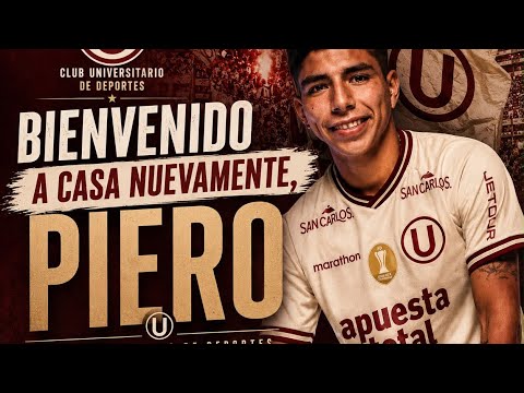 MEGA BOMBAZO CONFIRMADO!!! PIERO QUISPE VOLVIÓ A UNIVERSITARIO!!! 2 AÑOS DE CONTRATO!!! VAMOOOOS 😱😱😱