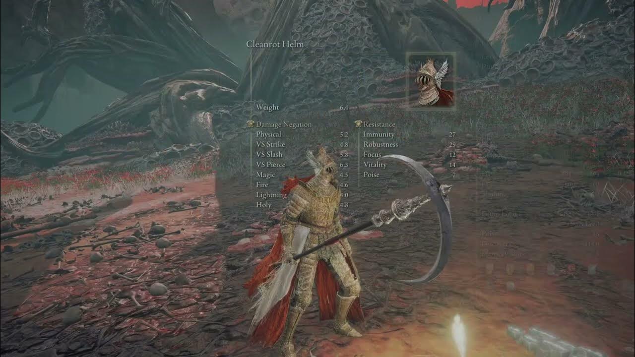 ELDEN RING Caelid Aeonian Swamp Farming for Cleanrot Knight's Armor Set