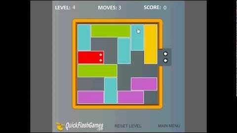 How to Play Android/iPhone Game UnBlock Me on Computer - Level  4 - FlameBux.com