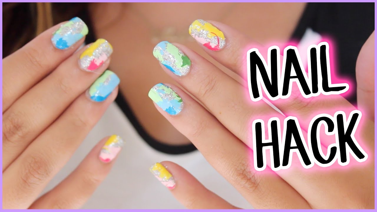 NAIL HACK: Same Length Nails! - YouTube