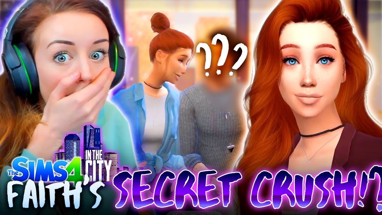 FAITH'S SECRET CRUSH!?😍(Can you guess who...?) (The Sims 4 IN THE CITY