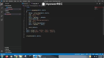 Combine two Arrays then remove duplicates from an Array