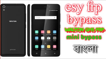 WAlTON primo GH5 mini frp bypass by unlock,