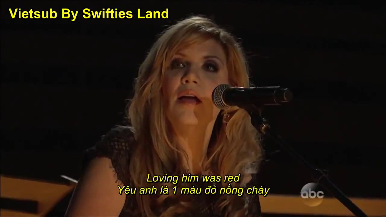 Vietsub Taylor Swift Ft Alison Krauss Vince Gill Red Acoustic