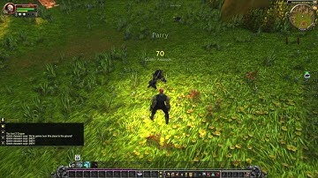 Mists of Pandaria low lvl Human Monk gameplay