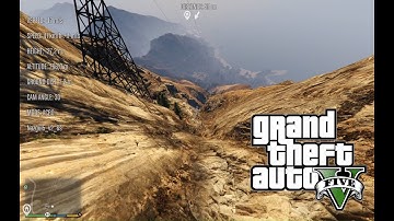 Mountain diving with GTA V & the Quadcopter Redux mod