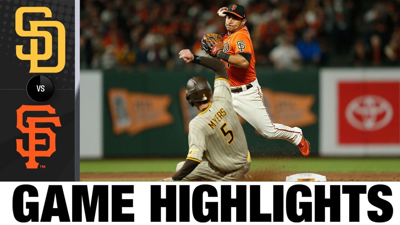 Padres Vs. Giants Game Highlights (10/1/21) MLB Padres Vs. Giants Game Highlights (10/1/21) MLB