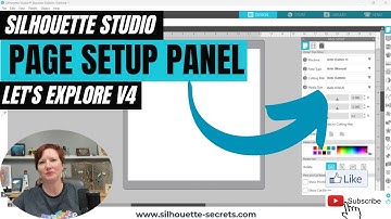 Silhouette Studio Page Setup Panel In Depth Class