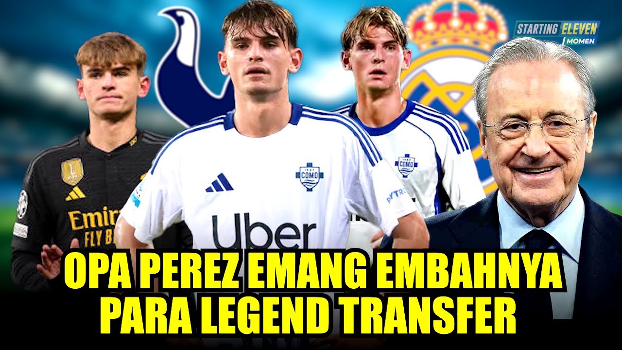 Strategi Gila Hanya Bisa Dilakukan Opa Perez! Cara Madrid Rayu Como Jagain Nico Paz