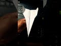 Paper origami plane that can fly far #paper #aforaeriplane #paperplane #papercraft #airplane #diy