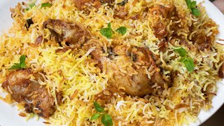 Authentic Hyderabadi Chicken Dum Biryani Recipe | Best Chicken & Rice Recipe | Sus Food Corner Eng.