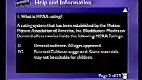 Blockbuster VOD Demo (2001)