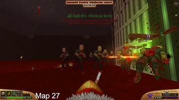 Heretical Doom mod, Map 27 part 1, max difficulty, episode Hell Revealed