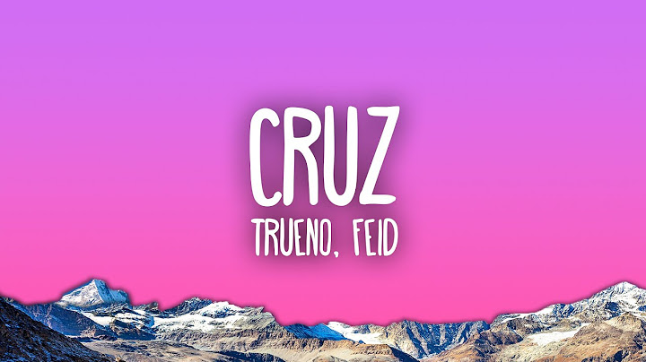 Trueno, Feid - Cruz
