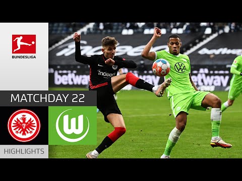 Eintracht  Frankfurt Wolfsburg Goals And Highlights