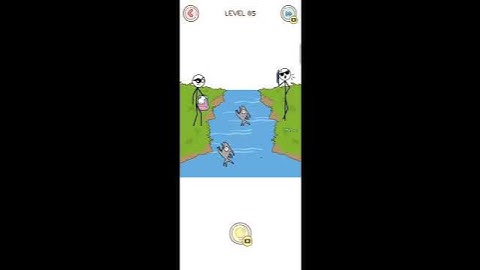 Thief Puzzle (WEEGOON) Level 85 Android Gameplay Walkthrough - Funny Stickman Brain Puzzle Game